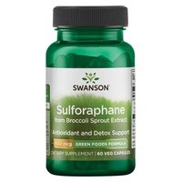 Sulforafano de extracto de brotes de brócoli, 400 mcg