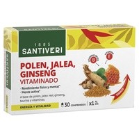 Polen, jalea y ginseng vitaminado